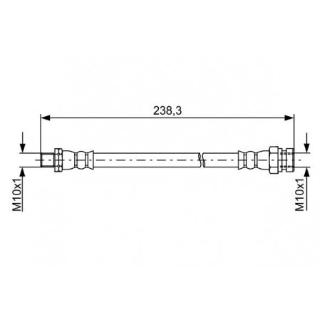 Flexible de frein BOSCH