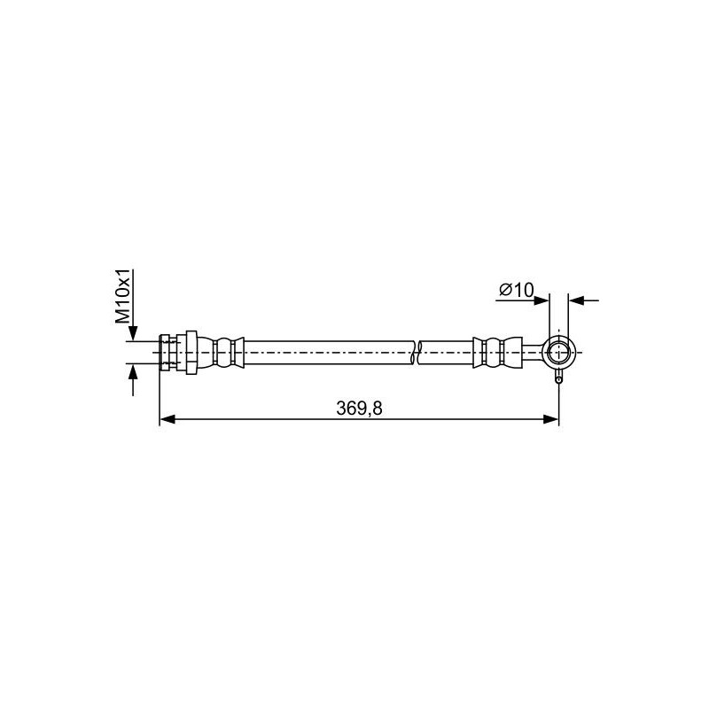 Flexible de frein BOSCH