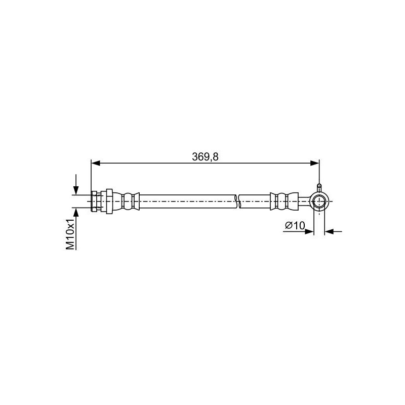 Flexible de frein BOSCH