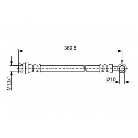 Flexible de frein BOSCH