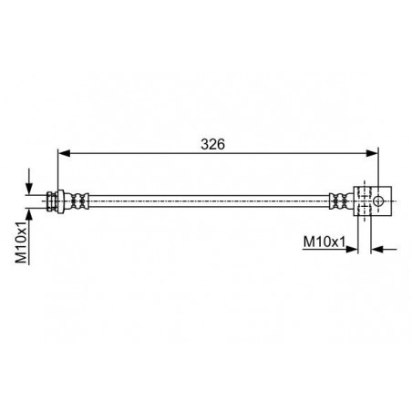 Flexible de frein BOSCH