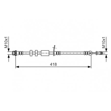 Flexible de frein BOSCH
