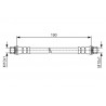 Flexible de frein BOSCH