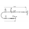 Câble de frein à main BOSCH