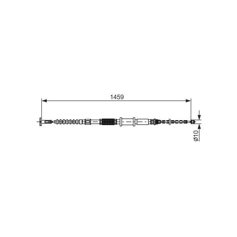 Câble de frein à main BOSCH