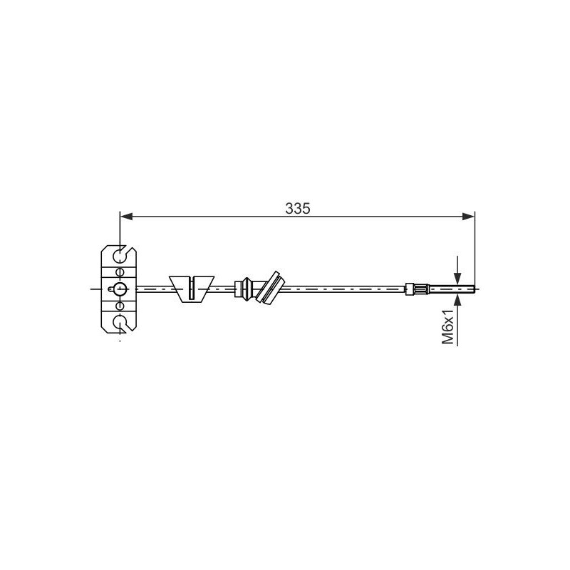 Câble de frein à main BOSCH