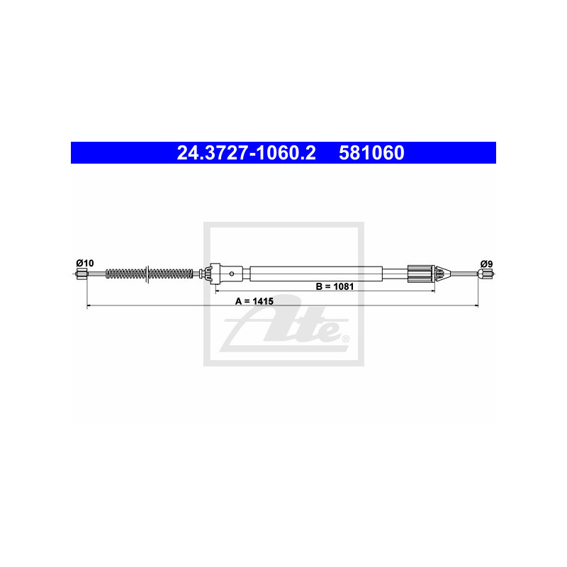 Câble de frein à main ATE