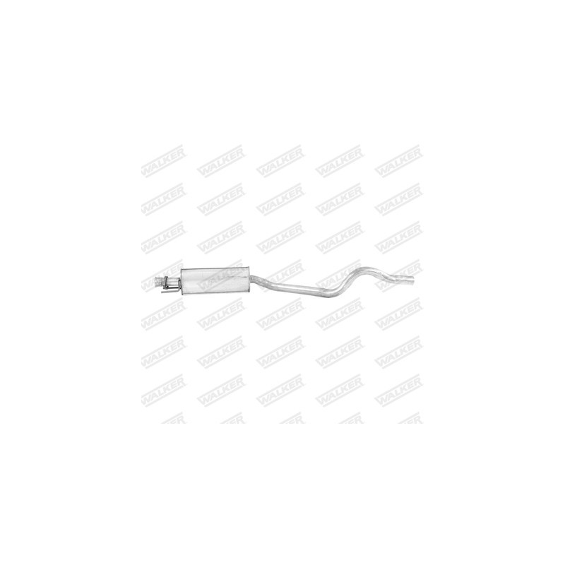 Silencieux intermédiaire WALKER