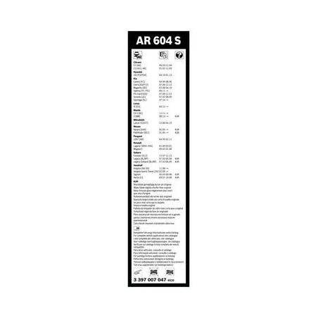 Balai d'essuie-glace BOSCH