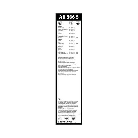 Balai d'essuie-glace BOSCH