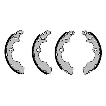 Jeu de mâchoires de frein...