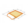 Filtre à air BOSCH