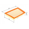 Filtre à air BOSCH