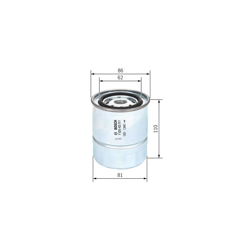 Filtre à carburant BOSCH