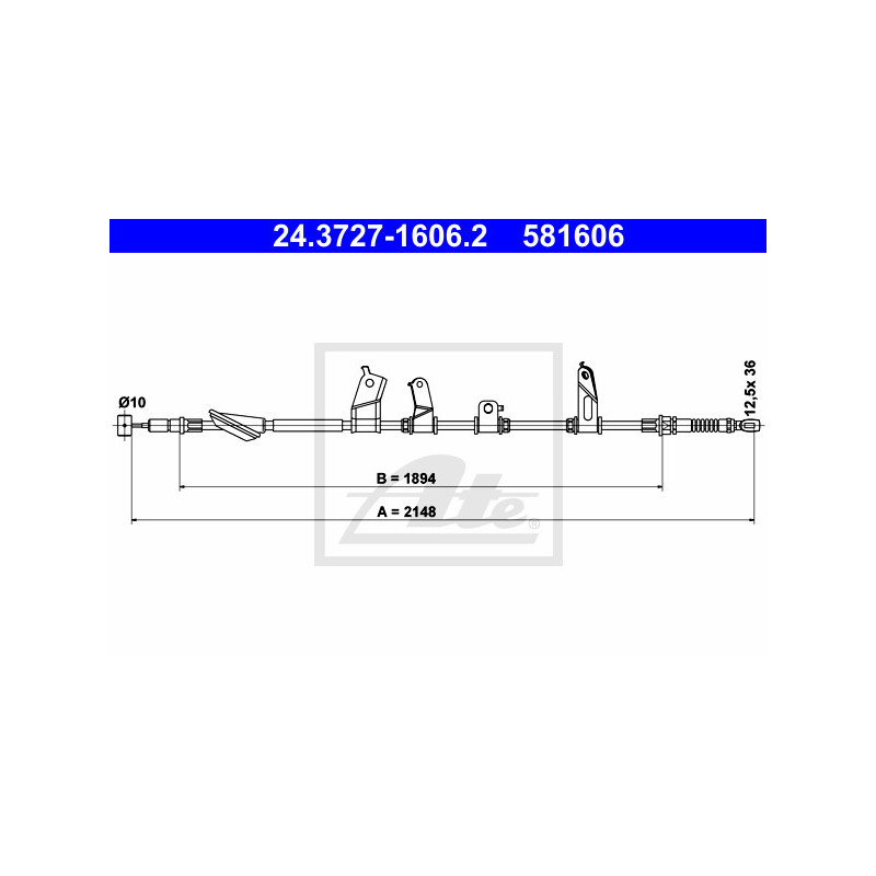 Câble de frein à main ATE