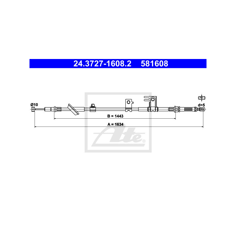 Câble de frein à main ATE