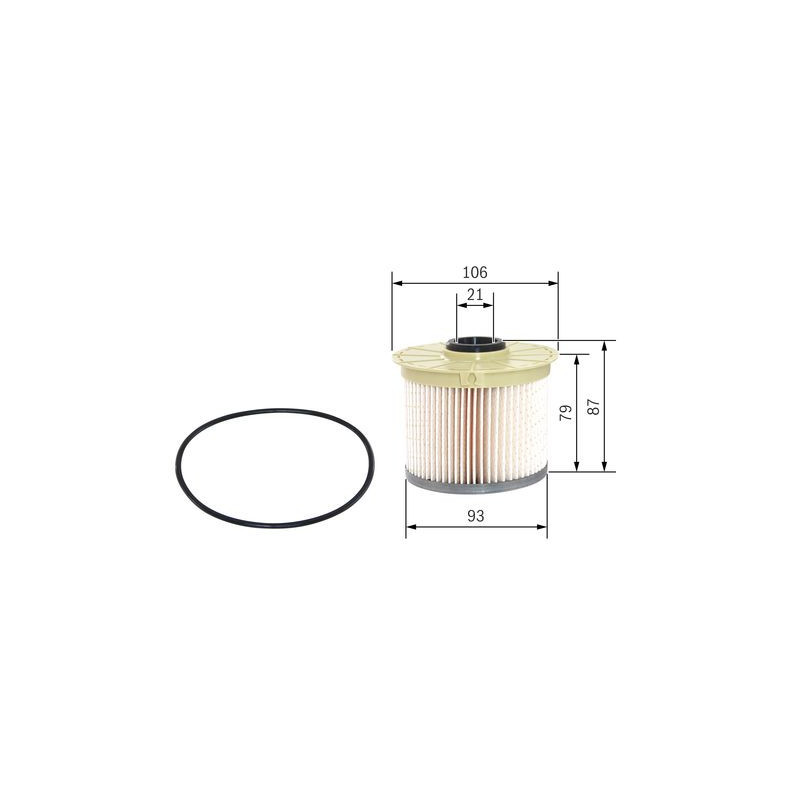 Filtre à carburant BOSCH