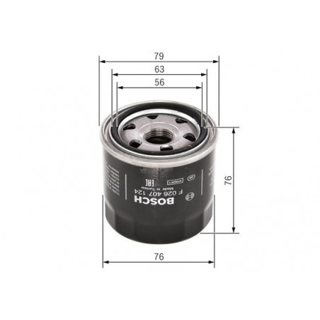 Filtre à huile BOSCH