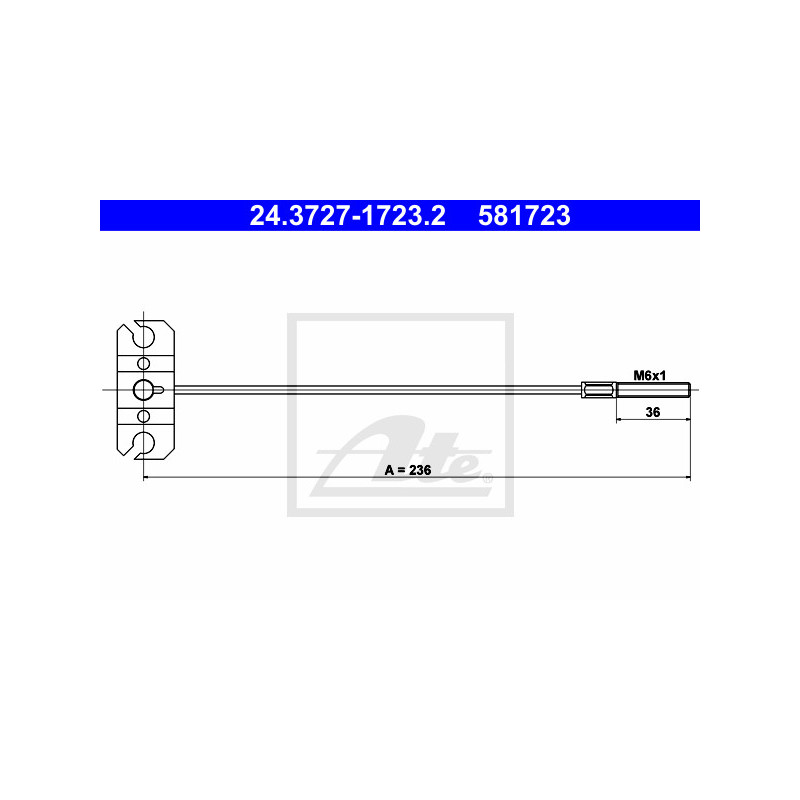 Câble de frein à main ATE