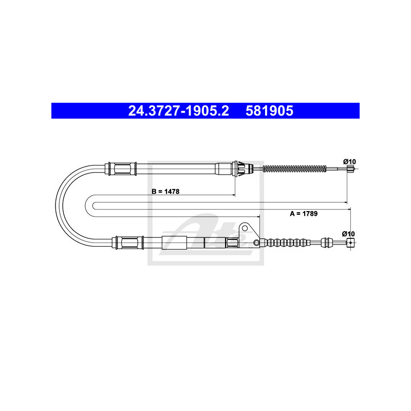 Câble de frein à main ATE