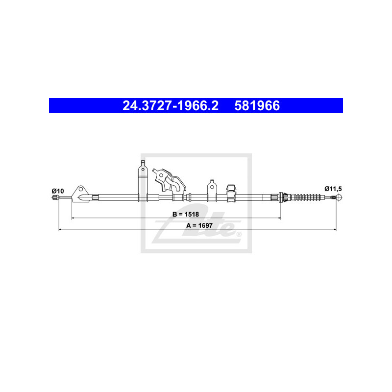 Câble de frein à main ATE