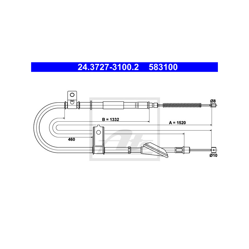 Câble de frein à main ATE