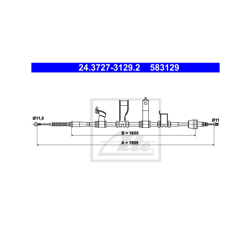 Câble de frein à main ATE