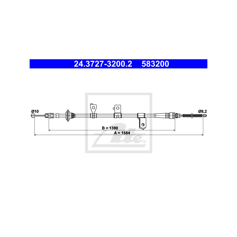 Câble de frein à main ATE
