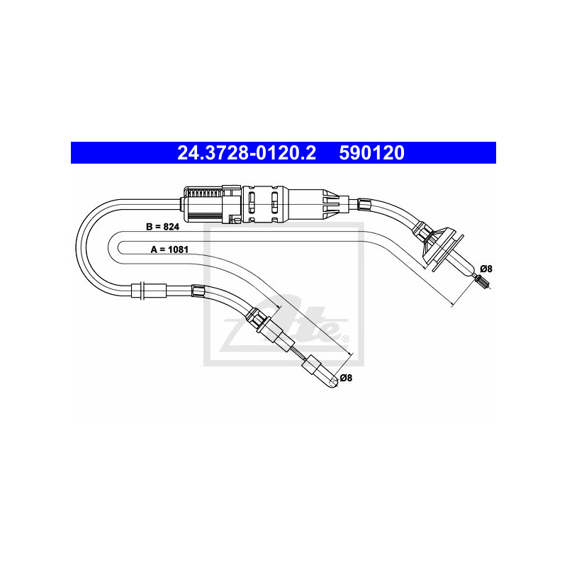 Cable d'embrayage ATE