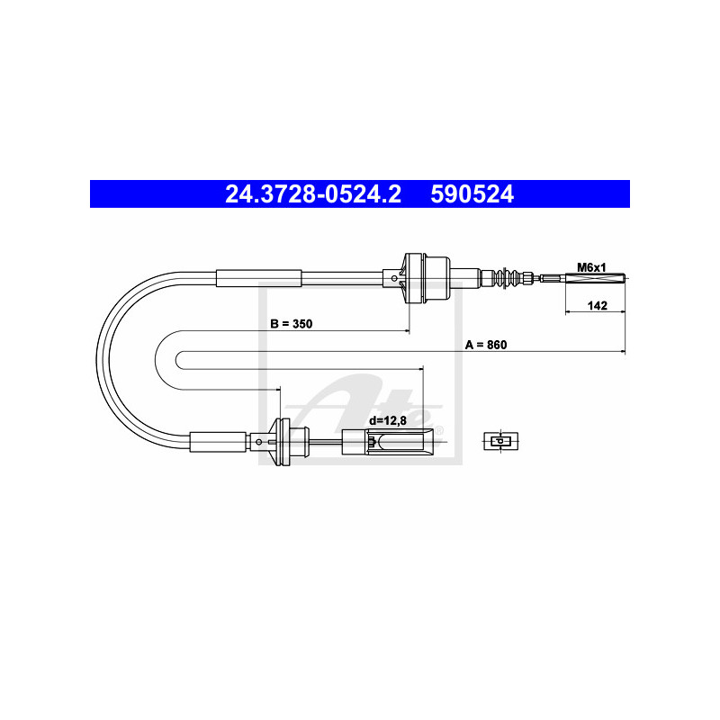 Cable d'embrayage ATE