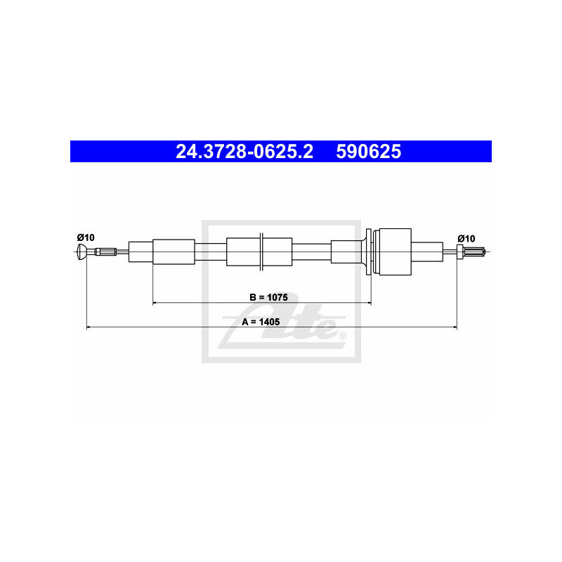 Cable d'embrayage ATE
