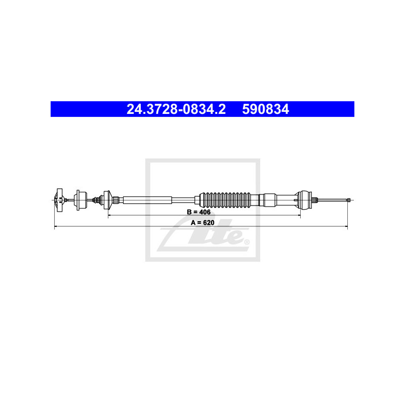 Cable d'embrayage ATE