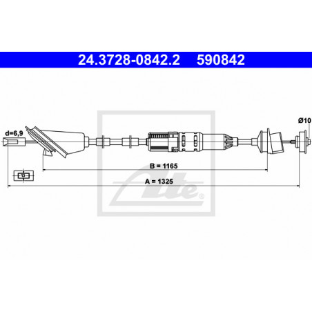 Cable d'embrayage ATE