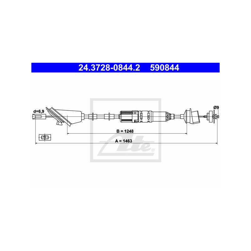 Cable d'embrayage ATE