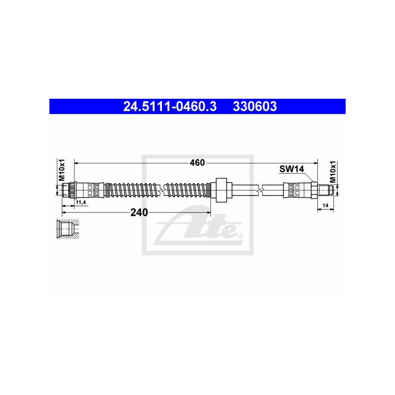 Flexible de frein ATE