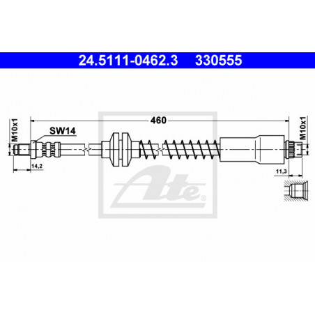 Flexible de frein ATE