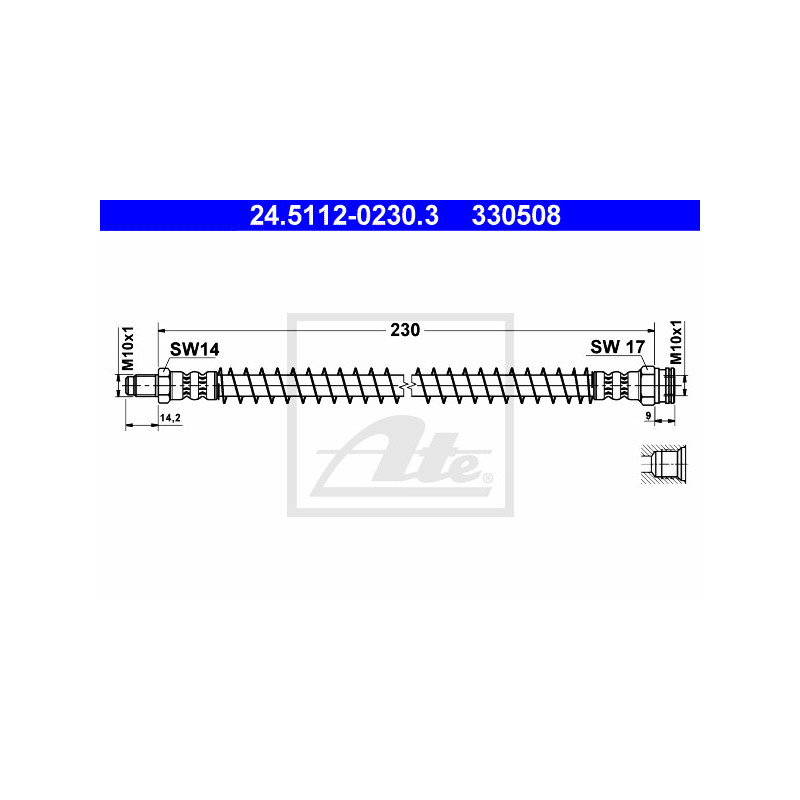 Flexible de frein ATE