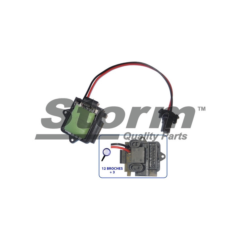 Résistance (pulseur d'air habitacle) STORM