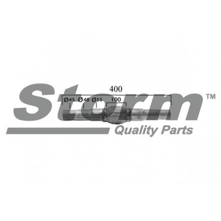 Tuyau flexible (échappement) STORM