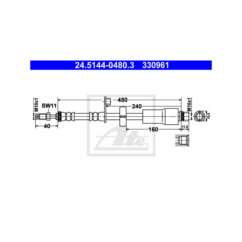 Flexible de frein ATE