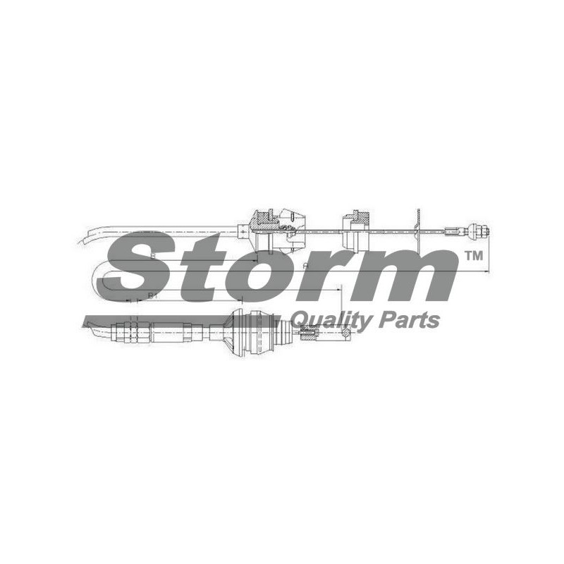 Cable d'embrayage STORM