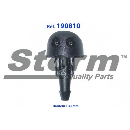 Gicleur d'eau (lave-glace) STORM