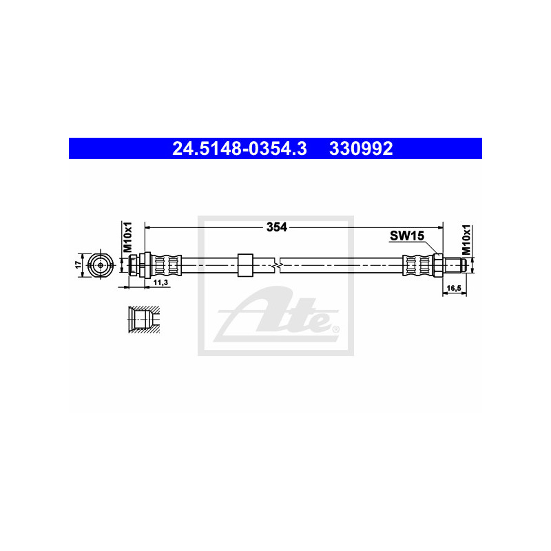 Flexible de frein ATE