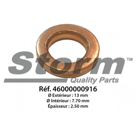 Bague d'étanchéité (porte-injecteur) STORM