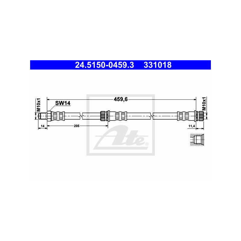Flexible de frein ATE