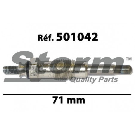 Bougie de préchauffage STORM