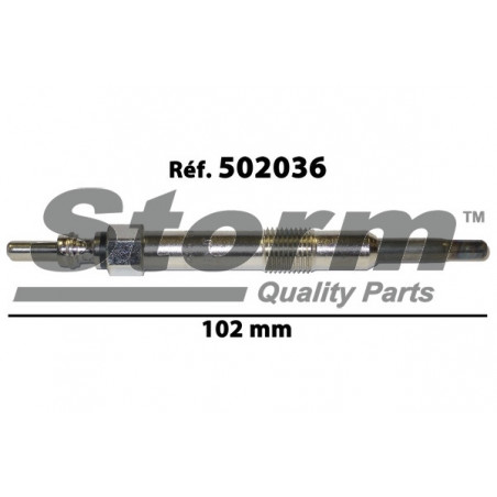 Bougie de préchauffage STORM