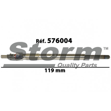 Bougie de préchauffage STORM