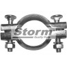 Flasque (tuyau d'échappement) STORM