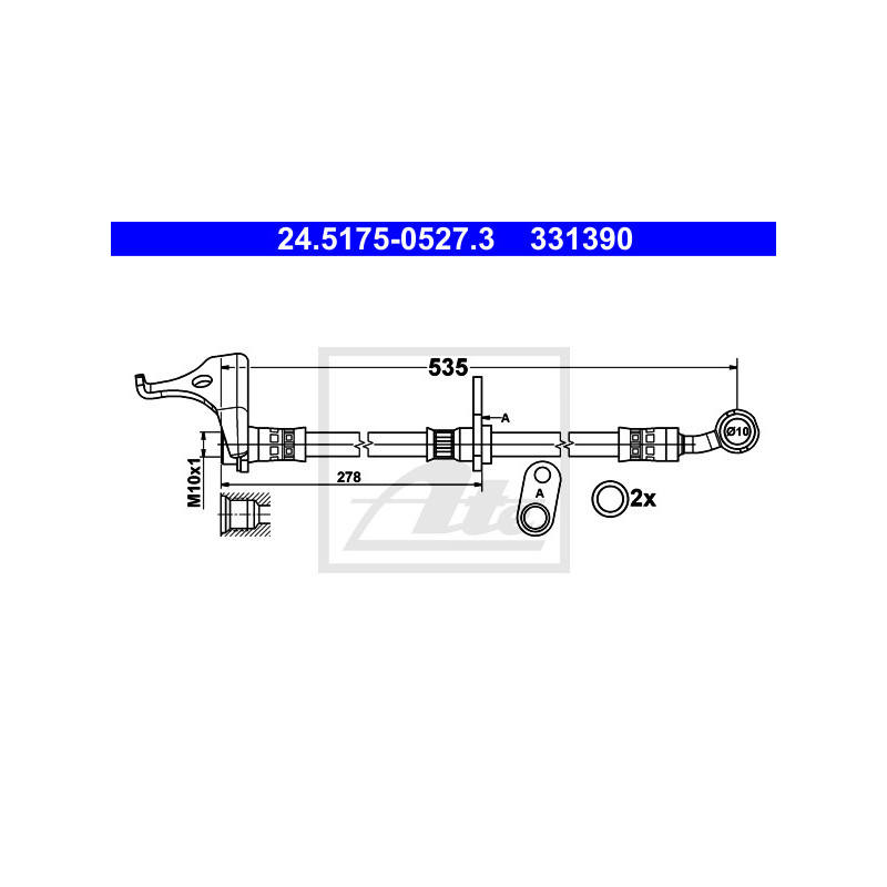 Flexible de frein ATE